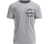 Camiseta informal de manga corta para hombre con estampado de letras que es cómoda para el día a día, excursiones adecuadas para todas las estaciones. Camiseta con estampado, Gris claro., L