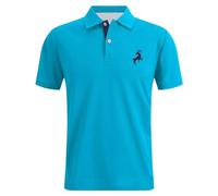 Camiseta Informal para Hombre con Estampado Animal Minimalista, Transpirable, cómoda, de Manga Corta, para Uso Diario, Deportes y Salidas. (Light Blue, M)#G