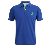 Camiseta Informal para Hombre con Estampado Animal Minimalista, Transpirable, cómoda, de Manga Corta, para Uso Diario, Deportes y Salidas. (Blue, S)#G