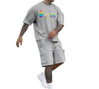 Camiseta informal para hombre, estilo urbano, para mujer, con texto en inglés "In My Summer Break Teacher", camiseta de graduación, playa, vacaciones, Gris Claro, L