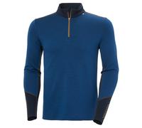 Camiseta funcional de hombre Helly Hansen Lifa Merino Midweight 1/2 Zip Talla: XL / Color: azul