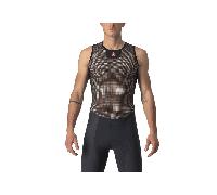 Castelli 4517028 Core Mesh 3 Sleeveless T-Shirt Hombre Black White Tamaño S/M