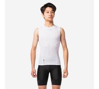 Camiseta Interior Ciclismo Sin Mangas Hombre Van Rysel blanco 2XL