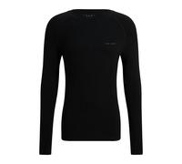 FALKE Hombre Camiseta de Manga Larga Wool-Tech Light Black (3000), S