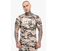 Benlee Camiseta funcional ' LITTOS ' marrón / gris / blanco natural, Talla XL