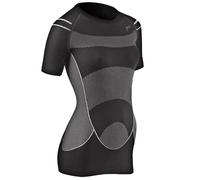 PRO FEET Camiseta F-Lite Body Megalight 140 para Mujer, Negra, L, 12-1059-7-3-0002