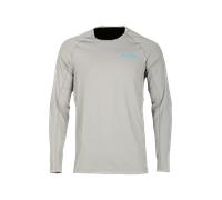 Klim Aggressor -1.0 Cooling 2023 Camisa funcional de manga larga, gris, tamaño S para Hombres