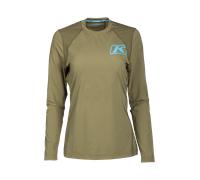 Camiseta Interior Mujer Klim Solstice -1.0 Oliva quemadaS Oliva quemada