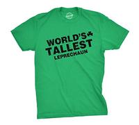 Camiseta irlandesa con texto en inglés "World's Tallest Leprechaun" - Verde - 3X-Large
