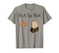 Camiseta It's A Tea Shirt, divertida camiseta con forma de té, chai tisana, para tomar café Camiseta