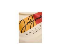 Camiseta jack and jones jorfrederiksberg hombre antique white S