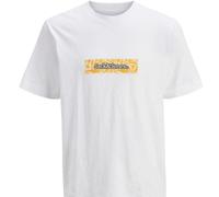 Camiseta JACK & JONES JORSPLIT AOP BRANDING TEE 12272993 BLANCO Blanco - Talla: M