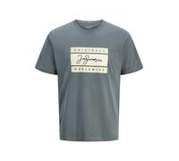 Camiseta Jack & Jones Para Hombre JORFREDERIKSBERG BOX En 4 Colores, 4XL-7XL
