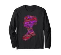Camiseta Jane Austin Pride & Prejudice Literary Regency Romance Manga Larga
