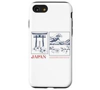Camiseta Japonesa Zen Art - Torii, Wave & Sakura Aesthetic Design Carcasa para iPhone SE (2020) / 7/8