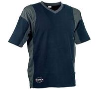 Camiseta java azul marino/gris oscuro cofra talla l