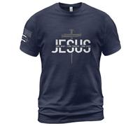 Camiseta Jesús, El Camino, La Verdad Y La Vida, Cristianismo Shirts Cómodo T-Shirt Transpirable Camisetas Básicas para Running Camping Senderismo 3XL