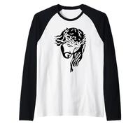 Camiseta Jesús es mi superhéroe Camiseta Manga Raglan
