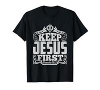 Camiseta Jesus Is My King, Camisa de fe Amor Dios Camiseta