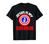 Camiseta Jesus Superhero | Jesus Your My Super Hero Camiseta