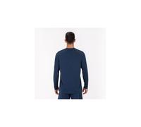 Joma - Camiseta Deportiva Manga Larga Hombre - Ligera y Transpirable Ideal para Todo Tipo de Deporte - Combi XL - Marino