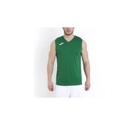 Joma - Camiseta Deportiva Sin Manga Hombre - Ligera y Transpirable Ideal para Todo Tipo de Deporte, Combi, Verde, XXS