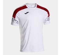 Camiseta Joma Manga Corta Championship VIII hombre Blanco Rojo - CD S