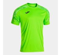 Camiseta Joma Manga Corta Championship VIII Niño Verde Fluor - CD 4 años