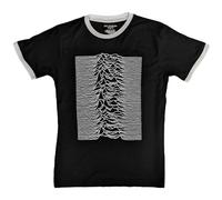 Camiseta Joy Division Unknown Pleasures para hombre, color negro, Negro, Small