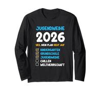 Camiseta Jugendweihe 2026 - Sí, mi Plan funcionó Manga Larga