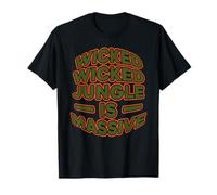 Camiseta Jungle Is Massive DrumNBass DNB Junglist Camiseta