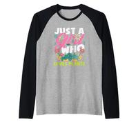 Camiseta Just A Girl Who Loves Plant Lover Monstera Succulent Camiseta Manga Raglan