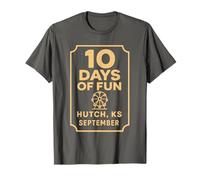 Camiseta Kansas Fair 10 días de diversión Hutch KS Ferris Wheel Camiseta