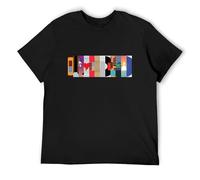 Camiseta Kanye Tee Big West Event Boy Shirts Neuheit Geschenk Men's T Shirt T-Shirt Black, Negro , 3XL