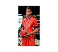 CAMISETA KAPPA 200919A PALENCIA BALONCESTO "TRAPA" NARANJA HOMBRE