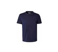 Kappa Cafers Slim tee Camiseta técnica cómoda y con Estilo Hombre, Blue Marine/Blue Intense, S