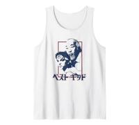 Camiseta Karate Kid Kanji 2 Color Retrato en Blanco Camiseta sin Mangas