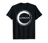 Camiseta Karma What Goes Around Comes Around Funny Karma Tee Camiseta