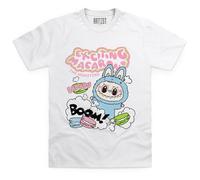 Camiseta Kawaii The Monsters 100% algodón Fantasy Toy de colección, Color blanco., 9-11 Años