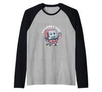 Camiseta Keep Calm Everything is Under Ctrl Witty Tech Camiseta Manga Raglan