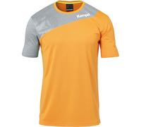 Kempa Core 2.0 Shirt Camiseta De Juego De Balonmano, Hombre, Naranja Fresh/Gris Oscuro, XXL