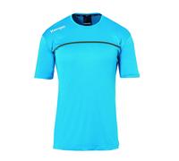 Kempa Emotion 2.0 Poly Shirt Camiseta de Juego, Hombre, Kempa Azul/Antracita, 140