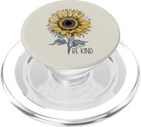 Camiseta Kindness Sunflower para mujer Be Kind Sunflower PopSockets PopGrip para MagSafe
