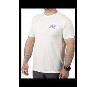 Camiseta Klim Powabunga Tri-Blend Natural - Azul eléctrico limonadaM Natural - Azul eléctrico limonada