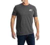 Camiseta Klim Rippin' Tri-Blend Jaspeada Talle Alto Topo Carbón/Gris ClaroS Topo Carbón,Gris Claro