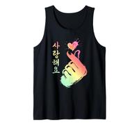 Camiseta KPOP Pop Coreano K-Drama Corea Seúl Camiseta sin Mangas