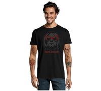 Camiseta Kurt Cobain Nirvana Grupo Rock Grunge Música Festival Concierto (L, 1 Negro Logo Gris)