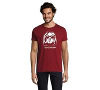 Camiseta Kurt Cobain Nirvana Grupo Rock Grunge Música Festival Concierto (M, Rojo Chili)