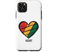 Camiseta Kwanzaa Principios - Umoja Kujichagulia Heart Carcasa para iPhone 11 Pro MAX