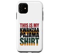 Camiseta Kwanzaa Principios - Umoja Kujichagulia Ujima Carcasa para iPhone 11